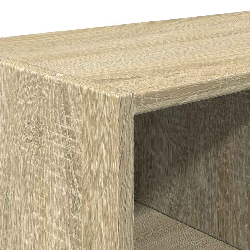 vidaXL Shoe Racks 2 pcs Stackable Sonoma Oak 89.5x30x40 cm