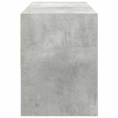 vidaXL Shoe Rack Stackable Concrete Grey 89.5x30x40 cm