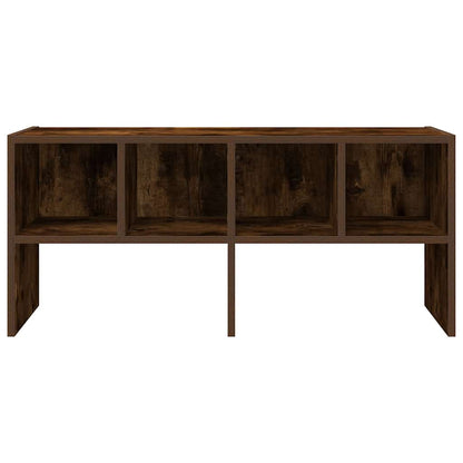 vidaXL Shoe Rack Stackable Smoked Oak 89.5x30x40 cm