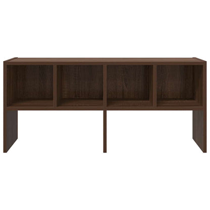 vidaXL Shoe Rack Stackable Brown Oak 89.5x30x40 cm