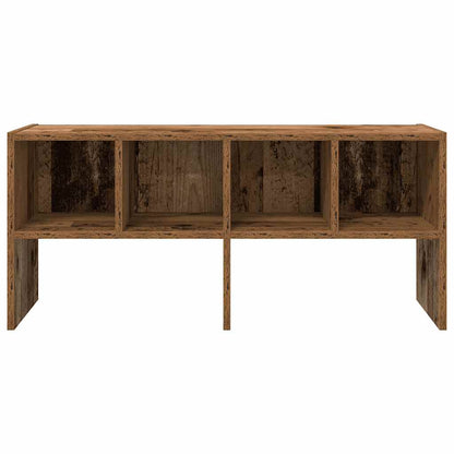 vidaXL Shoe Rack Stackable Old Wood 89,5x30x40 cm