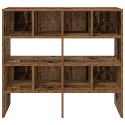 vidaXL Shoe Racks 2 pcs Stackable Old Wood 89,5x30x40 cm