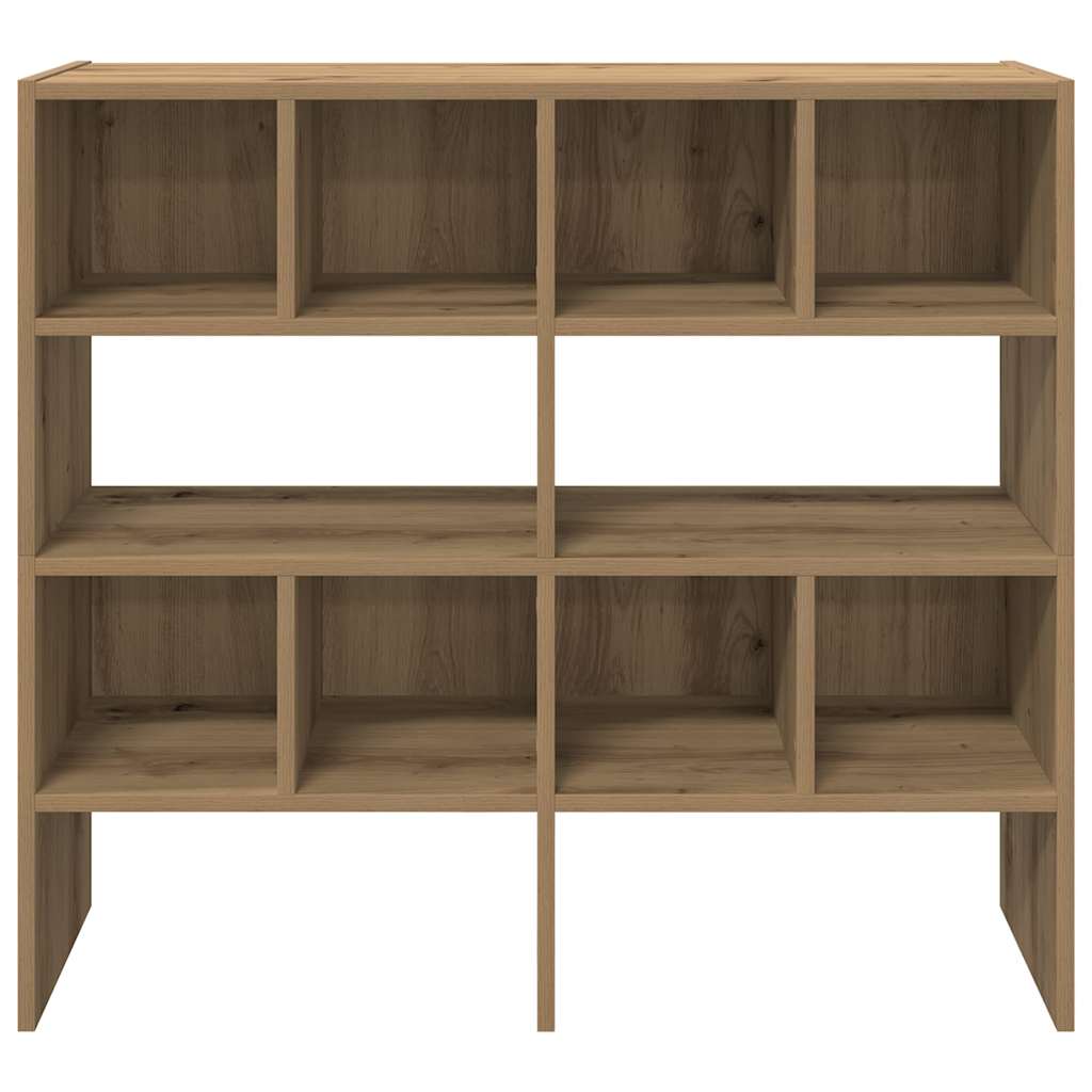 vidaXL Shoe Racks 2 pcs Stackable Artisan Oak 89,5x30x40 cm