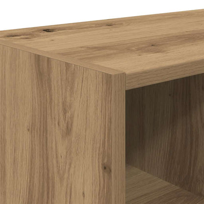 vidaXL Shoe Racks 2 pcs Stackable Artisan Oak 89,5x30x40 cm