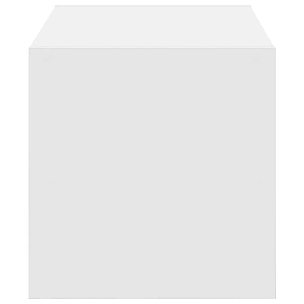 vidaXL Shoe Rack Stackable White 60x30x30.5 cm