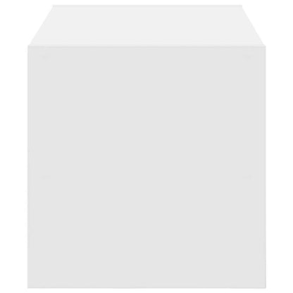 vidaXL Shoe Rack Stackable White 60x30x30.5 cm