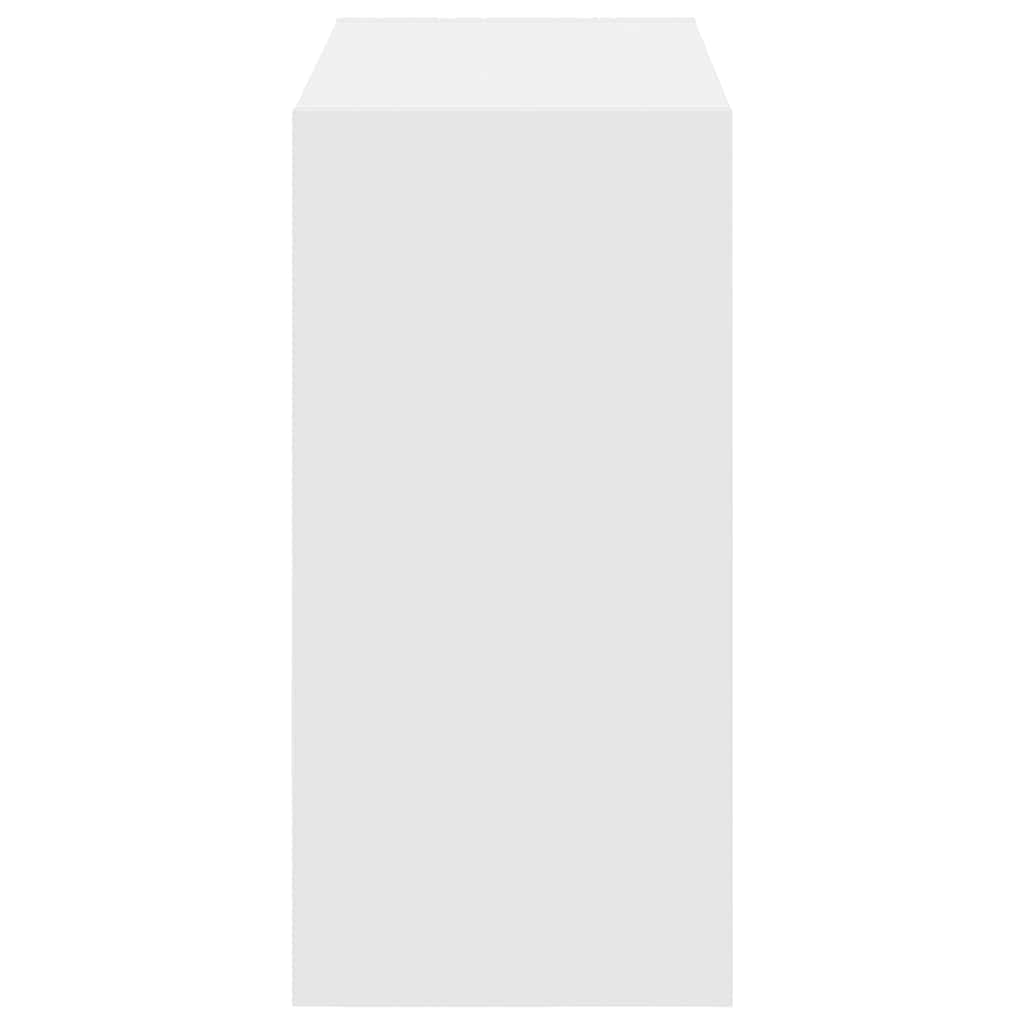 vidaXL Shoe Racks 2 pcs Stackable White 60x30x30.5 cm