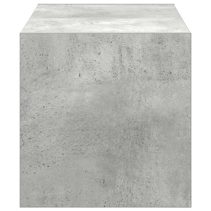 vidaXL Shoe Rack Stackable Concrete Grey 60x30x30.5 cm
