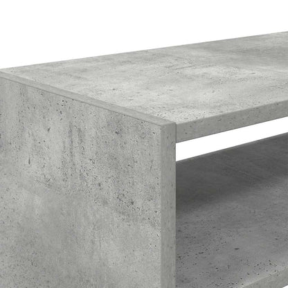 vidaXL Shoe Rack Stackable Concrete Grey 60x30x30.5 cm