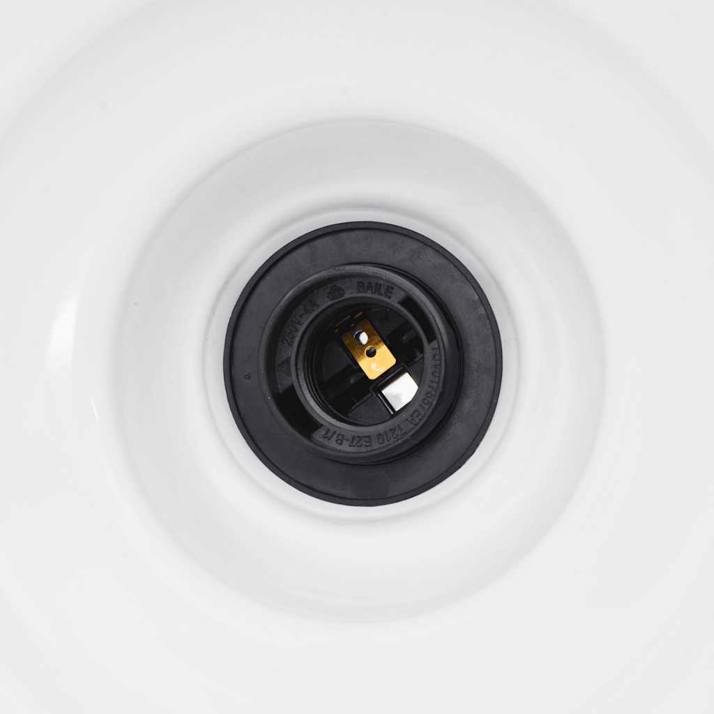 vidaXL Pendant Lamp Height Adjustable E27 Gloss Orange Ø 31 cm Metal