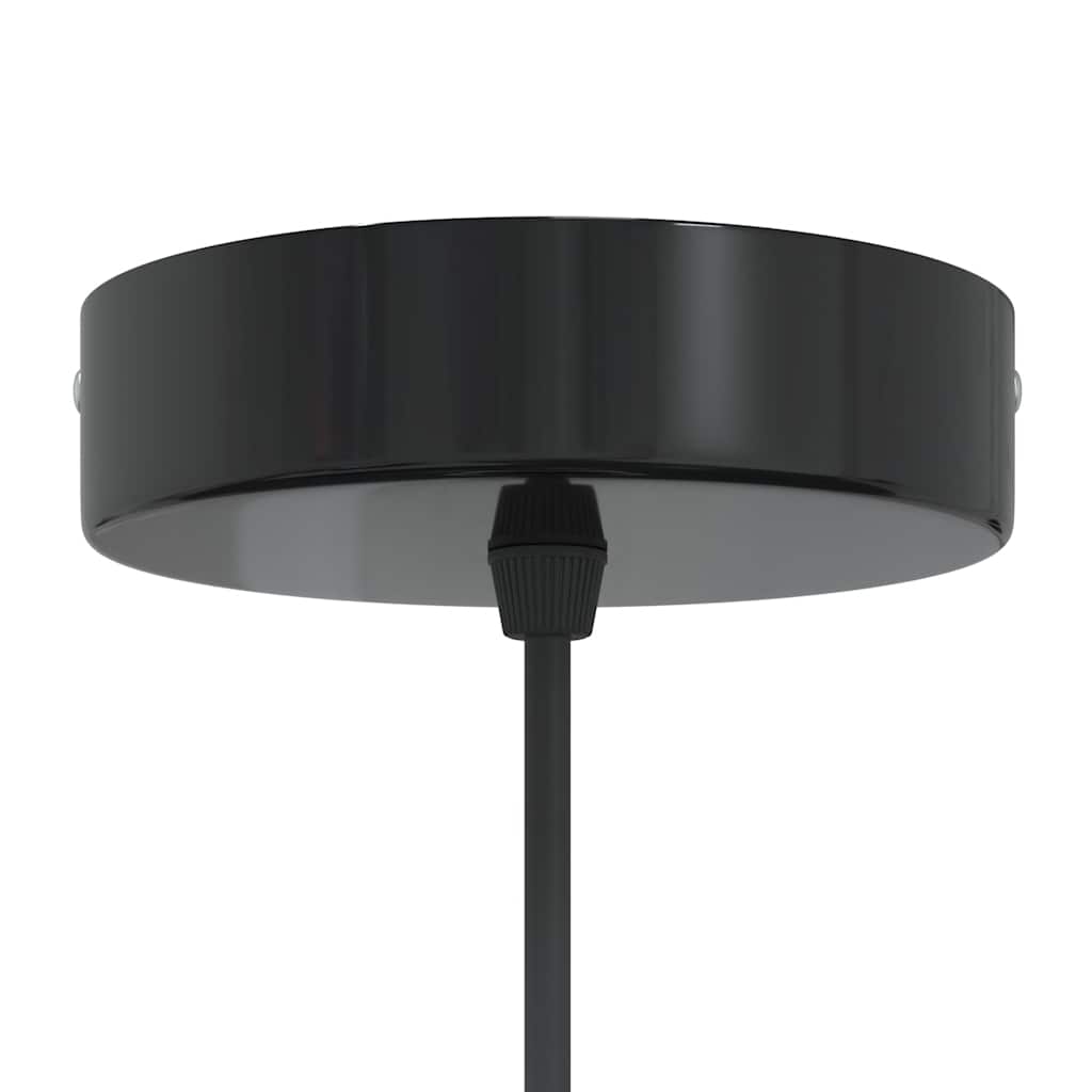 vidaXL Pendant Lamp Height Adjustable E27 Gloss Dark Blue Ø 22cm Metal
