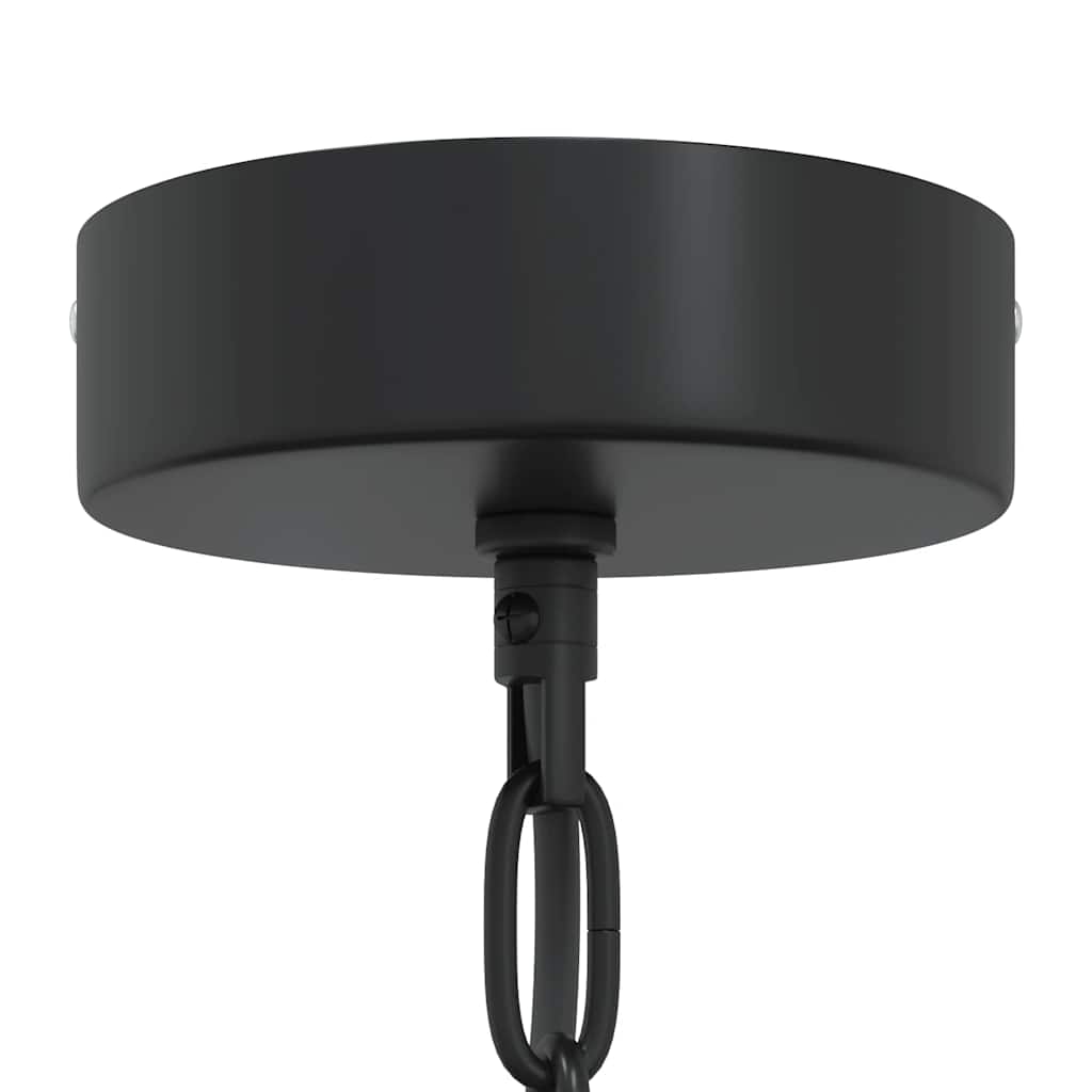 vidaXL Pendant Lamp E27 Black Ø 31 cm Iron