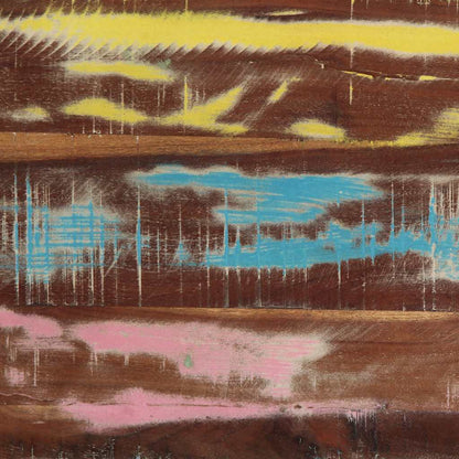 vidaXL Coffee Table Multicolour 70x50x38 cm Solid Wood Reclaimed