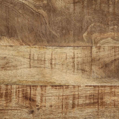 vidaXL Coffee Table 50x50x38 cm Solid Rough Wood Mango