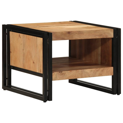 vidaXL Coffee Table 50x50x38 cm Solid Wood Acacia