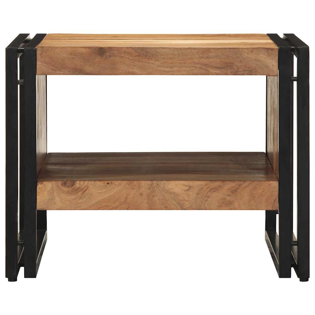 vidaXL Coffee Table 50x50x38 cm Solid Wood Acacia