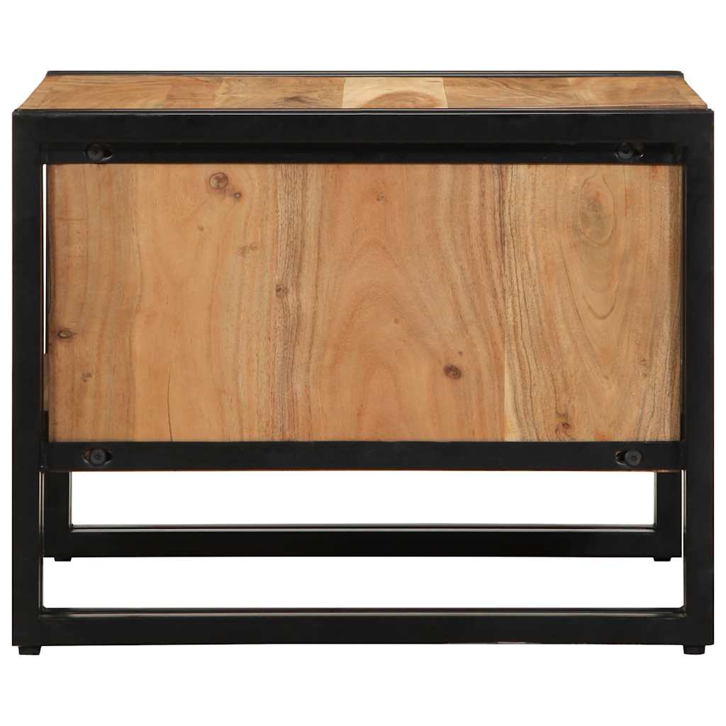 vidaXL Coffee Table 50x50x38 cm Solid Wood Acacia