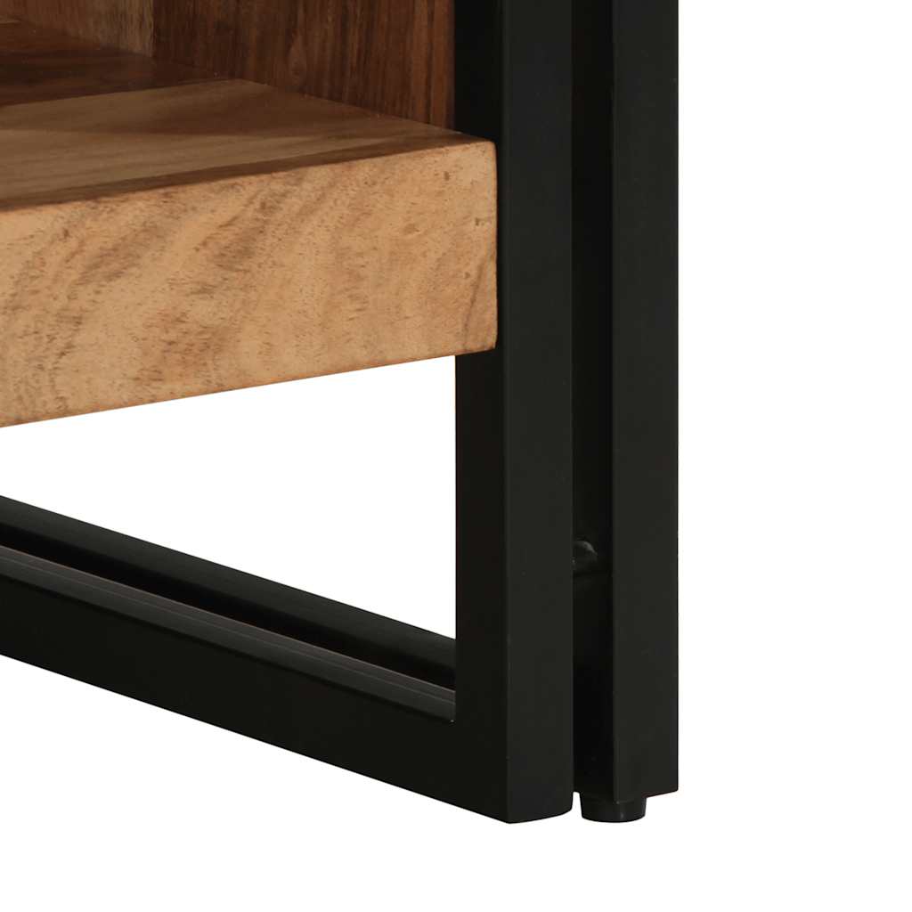vidaXL Coffee Table 50x50x38 cm Solid Wood Acacia