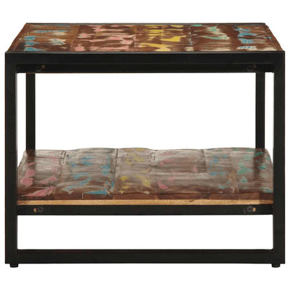vidaXL Coffee Table Multicolour 90x50x38 cm Solid Wood Reclaimed