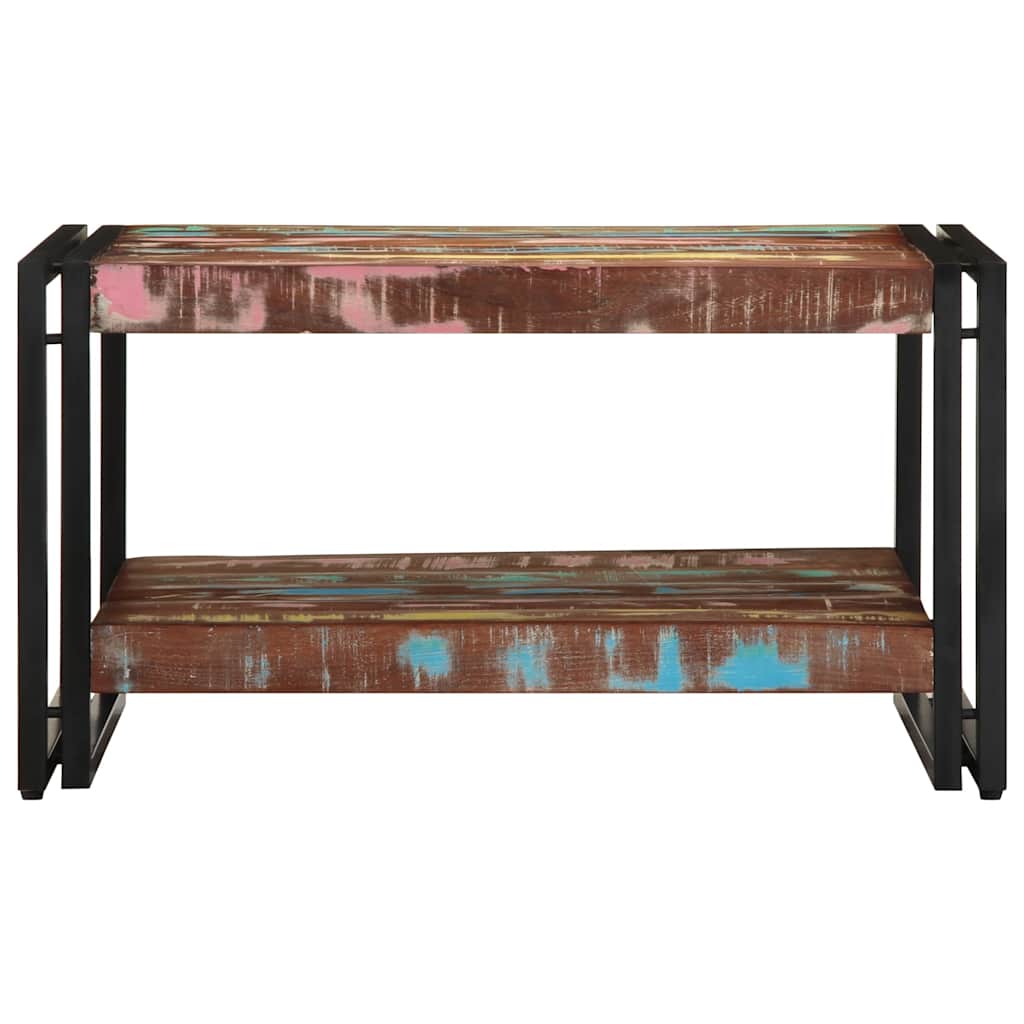 vidaXL Coffee Table Multicolour 70x50x38 cm Solid Wood Reclaimed