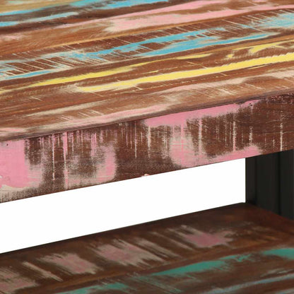 vidaXL Coffee Table Multicolour 70x50x38 cm Solid Wood Reclaimed