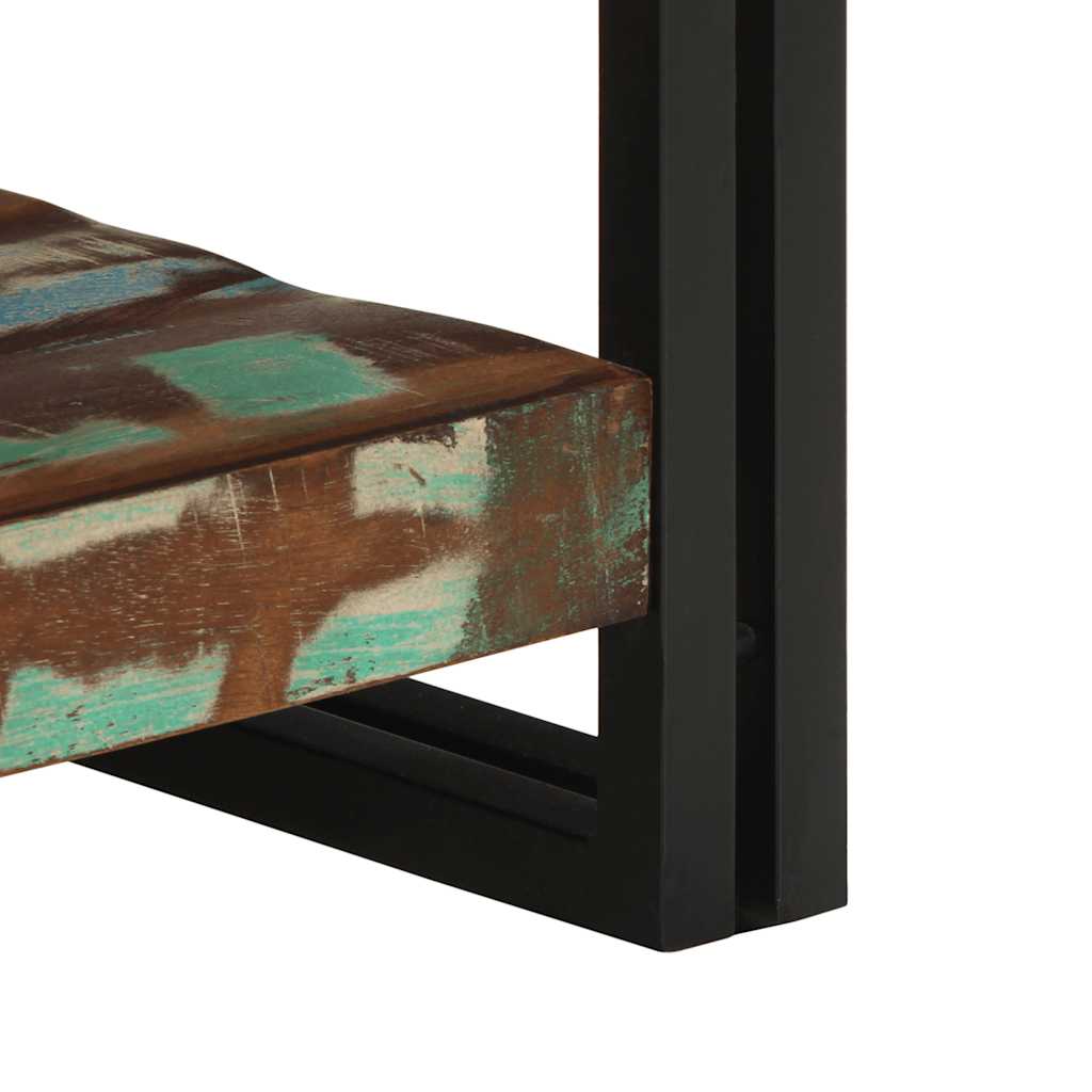 vidaXL Coffee Table Multicolour 50x50x38 cm Solid Wood Reclaimed