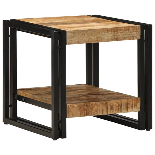 vidaXL Coffee Table Brown 40 x 40 x 38 cm Solid Mango Wood