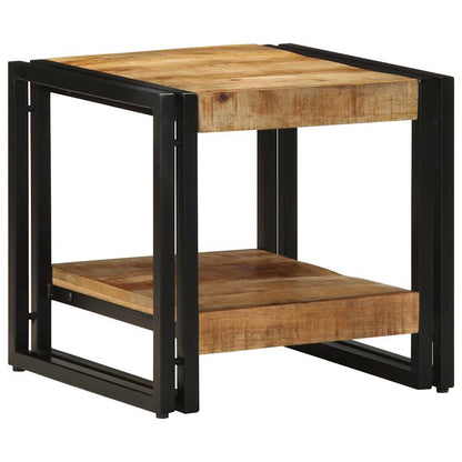 vidaXL Coffee Table Brown 40 x 40 x 38 cm Solid Mango Wood