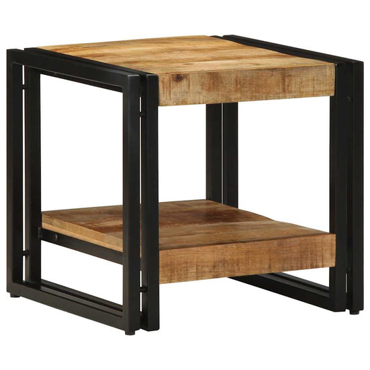vidaXL Coffee Table Brown 40 x 40 x 38 cm Solid Mango Wood