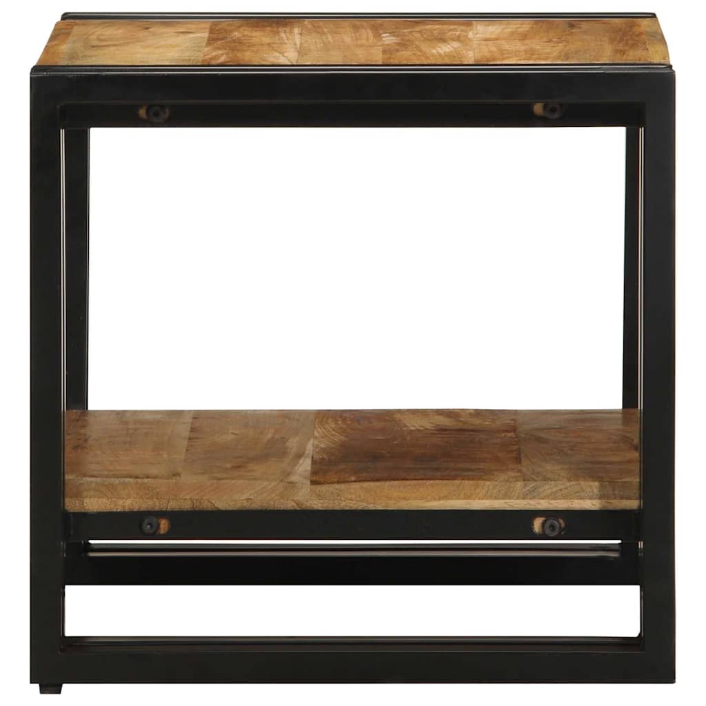 vidaXL Coffee Table Brown 40 x 40 x 38 cm Solid Mango Wood