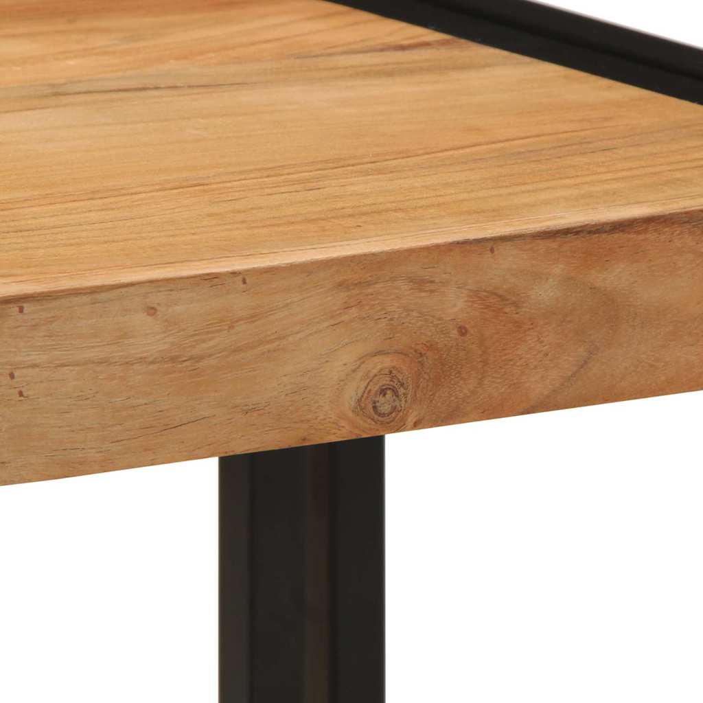 vidaXL Coffee Table Brown 40 x 40 x 38 cm Solid Acacia Wood