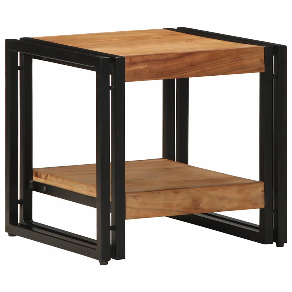 vidaXL Coffee Table Brown 40 x 40 x 38 cm Solid Acacia Wood