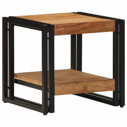 vidaXL Coffee Table Brown 40 x 40 x 38 cm Solid Acacia Wood