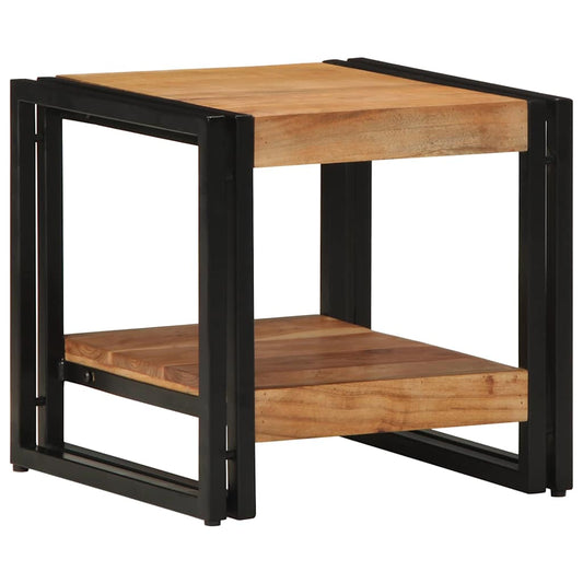 vidaXL Coffee Table Brown 40 x 40 x 38 cm Solid Acacia Wood
