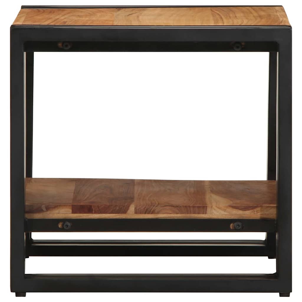 vidaXL Coffee Table Brown 40 x 40 x 38 cm Solid Acacia Wood