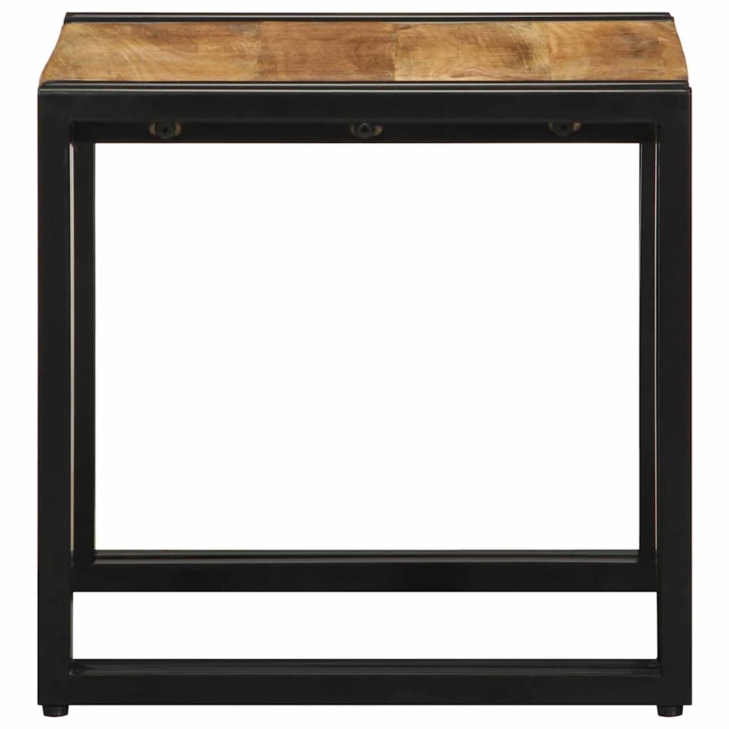 vidaXL Coffee Table Brown 40 x 40 x 38 cm Solid Mango Wood