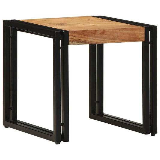 vidaXL Coffee Table Brown 40 x 40 x 38 cm Solid Acacia Wood
