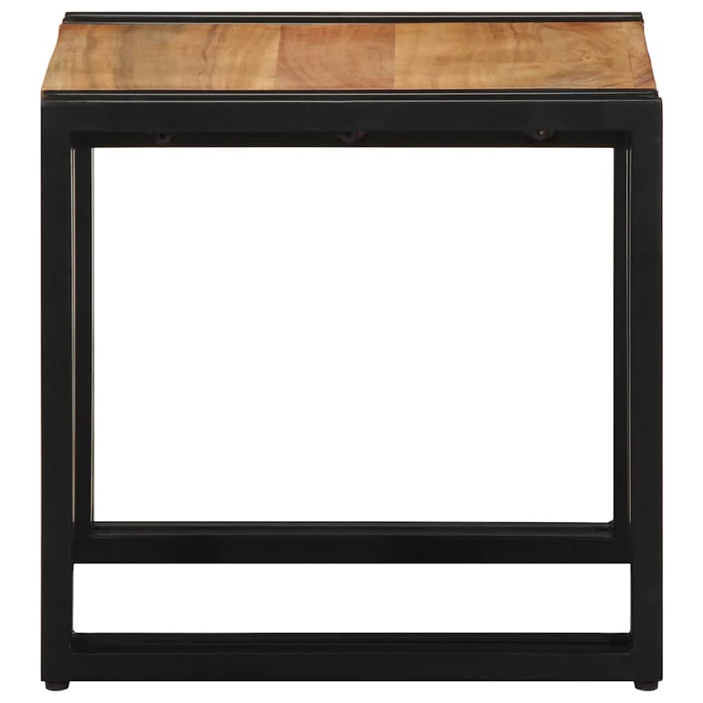 vidaXL Coffee Table Brown 40 x 40 x 38 cm Solid Acacia Wood