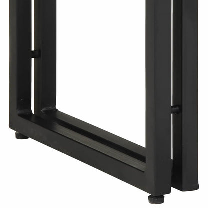 vidaXL Console Table Brown 120 x 33 x 75 cm Solid Mango Wood