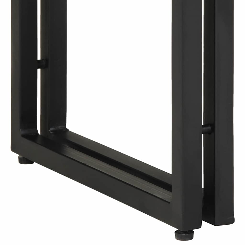 vidaXL Console Table Brown 120 x 33 x 75 cm Solid Acacia Wood