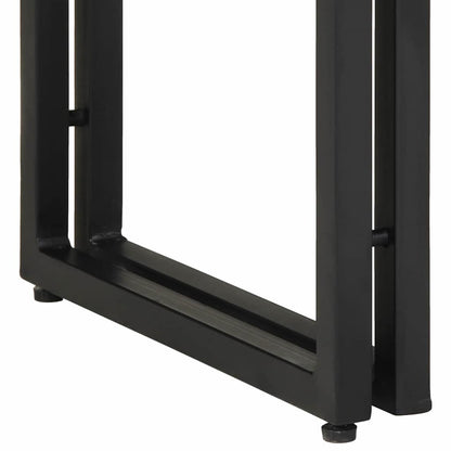 vidaXL Console Table Brown 120 x 33 x 75 cm Solid Acacia Wood