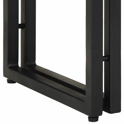 vidaXL Console Table Brown 90 x 33 x 75 cm Solid Acacia Wood