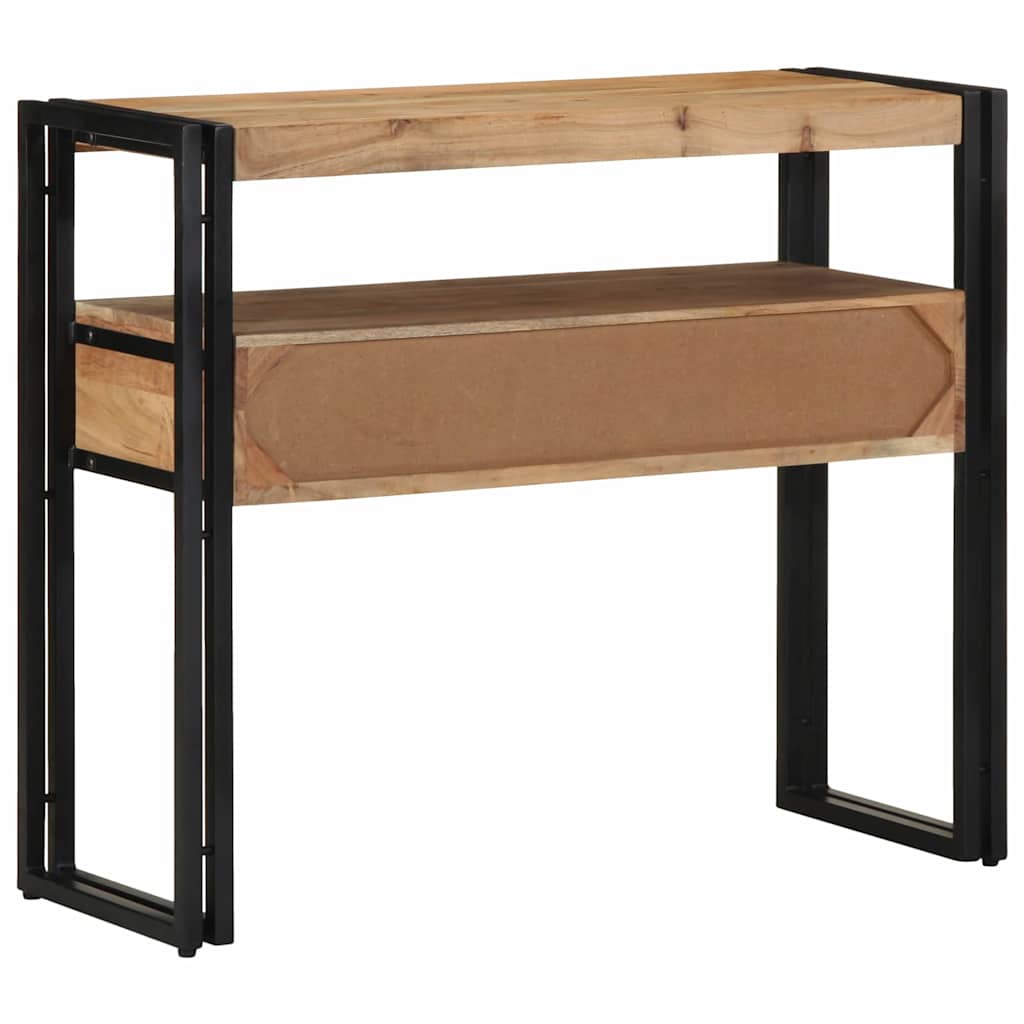 vidaXL Console Table Brown 90 x 33 x 75 cm Solid Acacia Wood