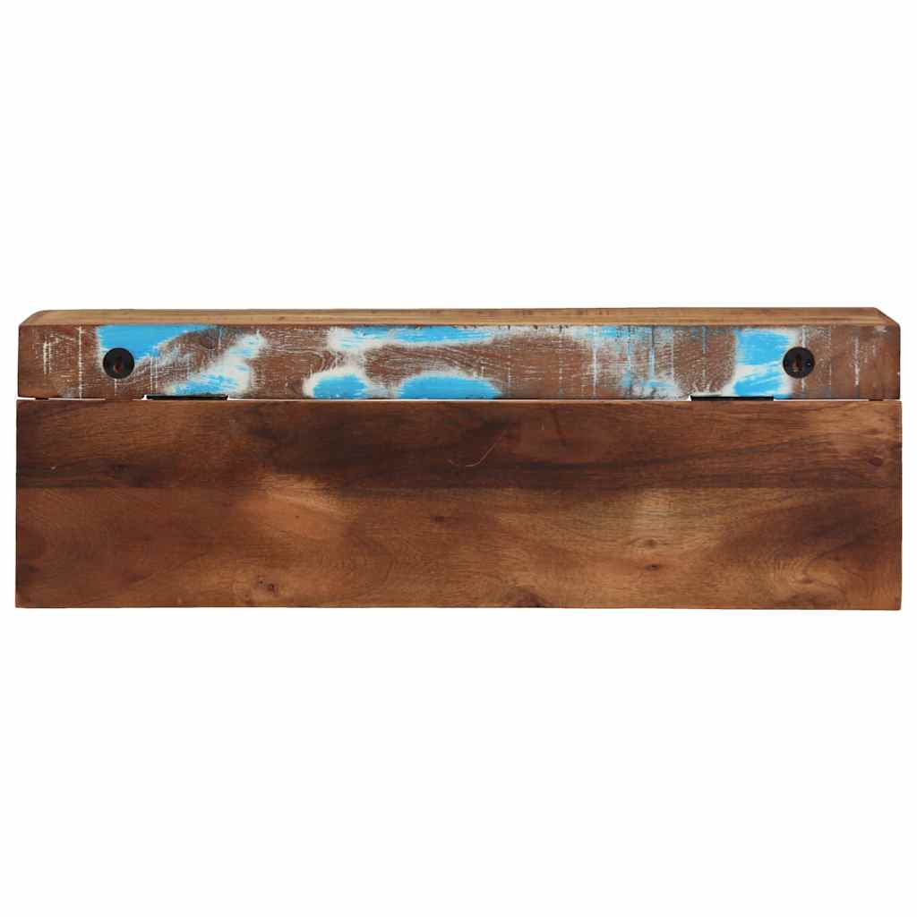 vidaXL Coat Rack Multicolour 73 x 19 x 23 cm Solid Reclaim wood