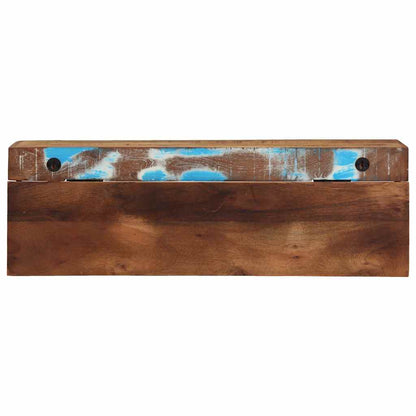vidaXL Coat Rack Multicolour 73 x 19 x 23 cm Solid Reclaim wood