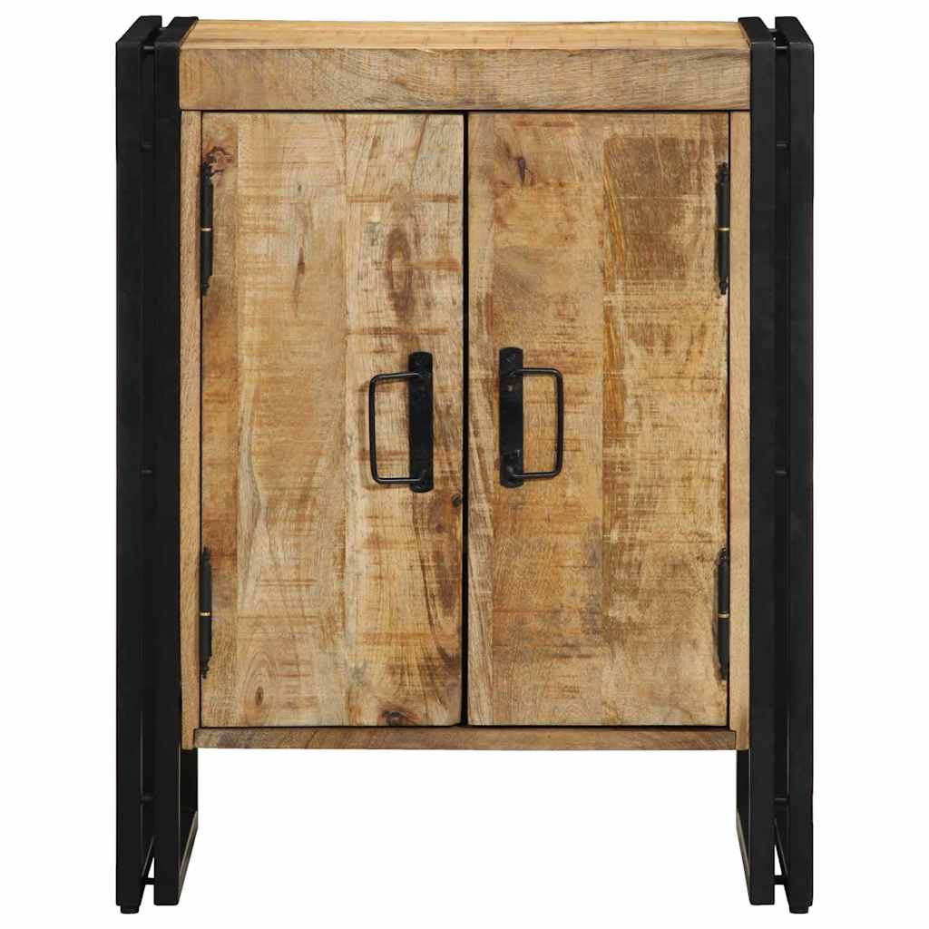 vidaXL Shoe Cabinet with Shelf Brown 56 x 35 x 70 cm Solid Mango wood