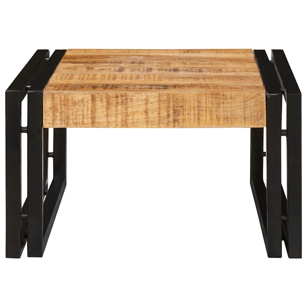 vidaXL Bathroom Shelf Brown 40 x 50 x 23 cm Soild Rough Mango Wood