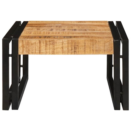 vidaXL Bathroom Shelf Brown 40 x 50 x 23 cm Soild Rough Mango Wood