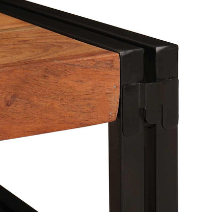 vidaXL Bathroom Shelf for Brown 65 x 50 x 23 cm Solid Acacia Wood