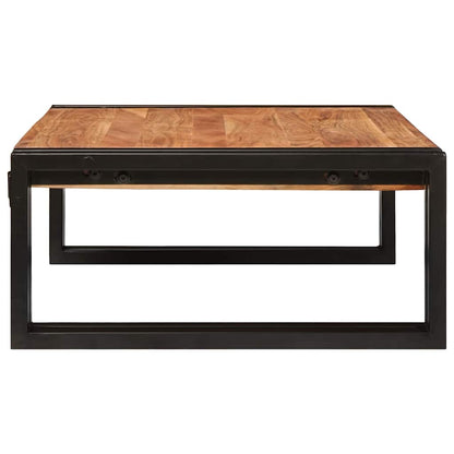 vidaXL Bathroom Shelf for Brown 65 x 50 x 23 cm Solid Acacia Wood